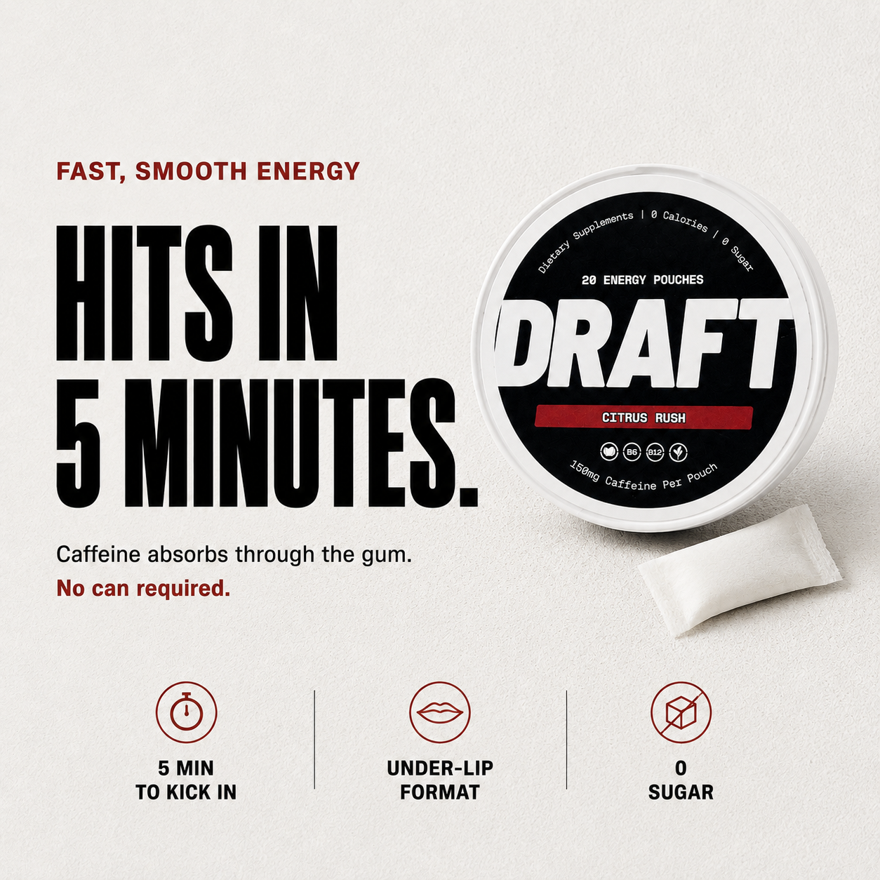 Draft Energy Pouches