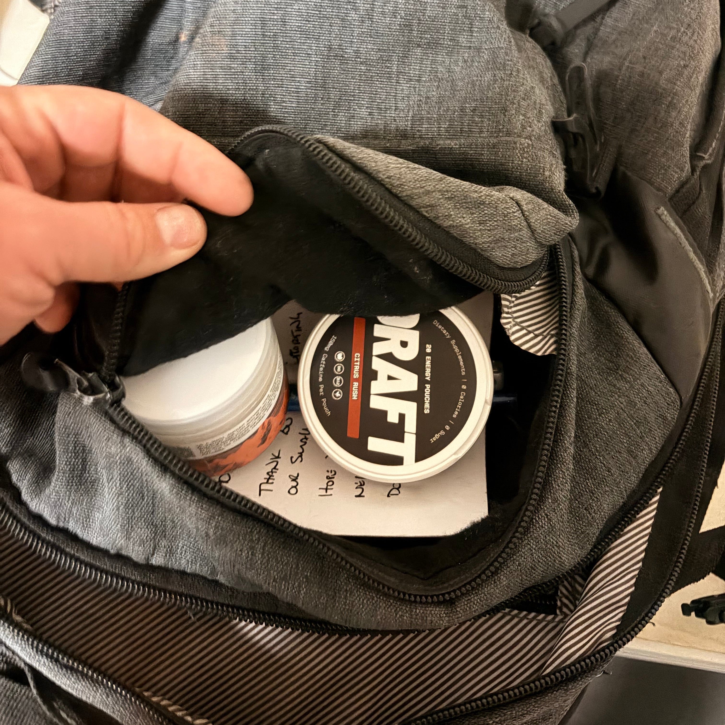 Draft Energy Pouches